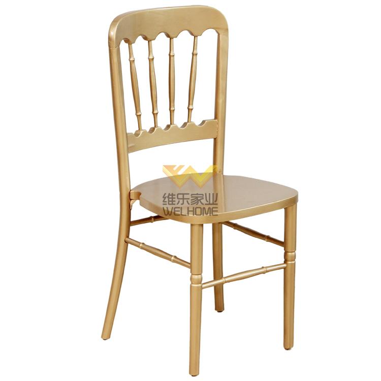 wedding and event rental wooden gold chateau chair wholesale