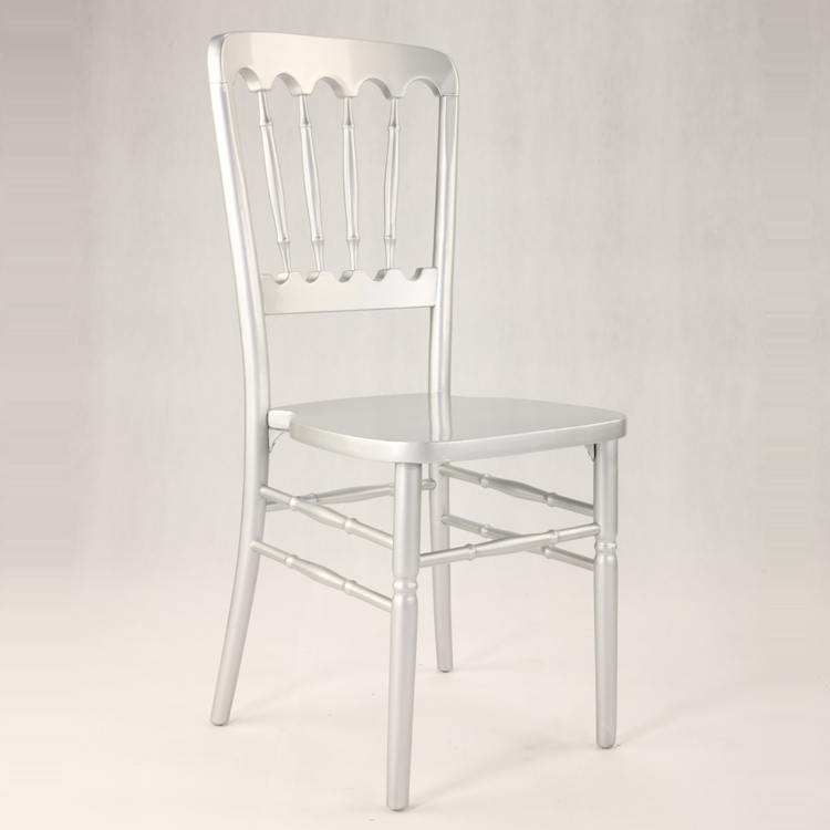 Silver chateau chair