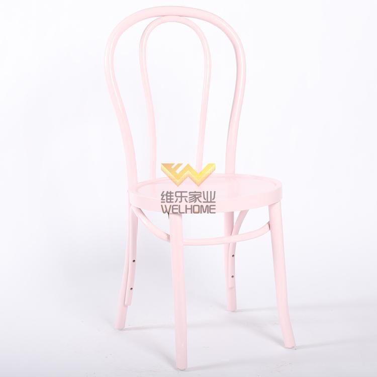 Pink Vienna Bentwood Thonet chair for wedding/event