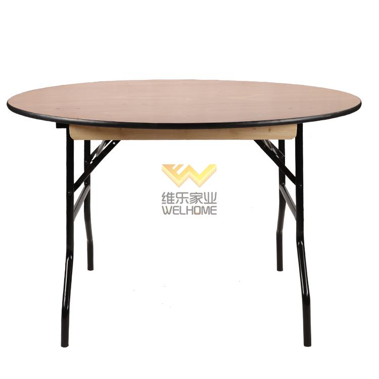  cheap plywood banquet folding table for event and hospitality