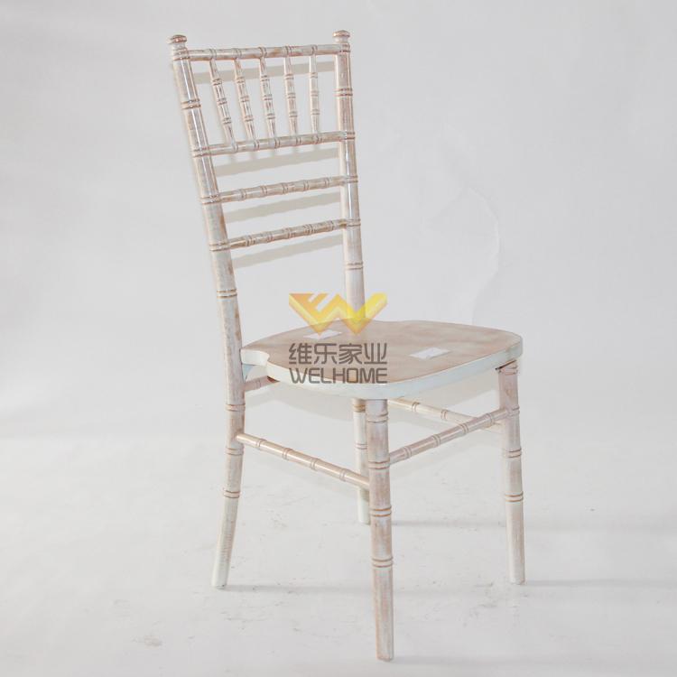 limewash wooden camelot chair for wedding/event