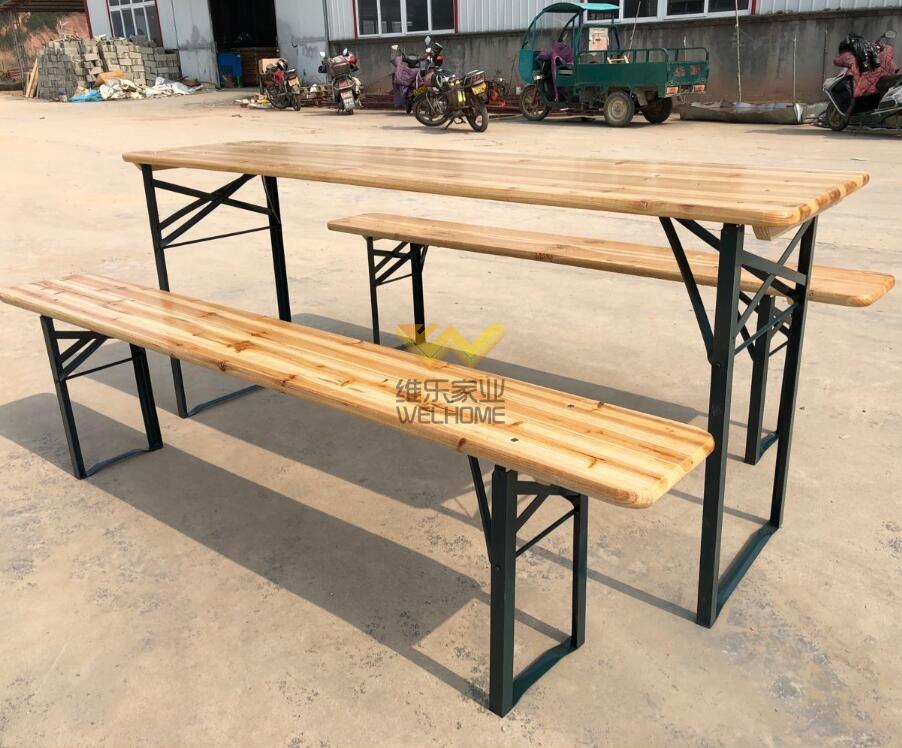 Hotsale outdoor beer table set picnic table and bench