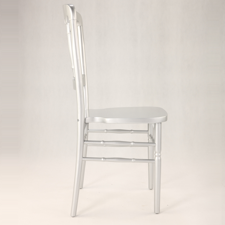 Silver chateau chair