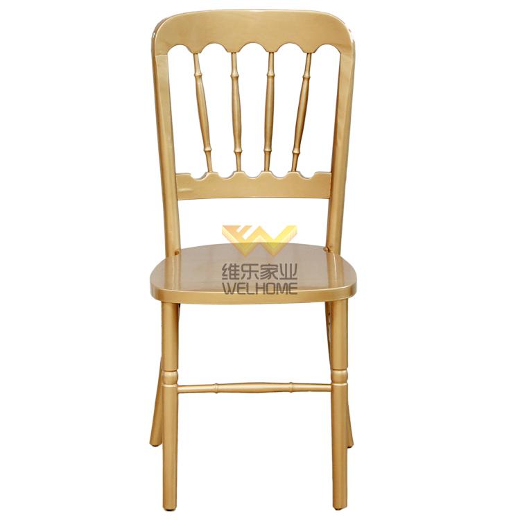 wedding and event rental wooden gold chateau chair wholesale