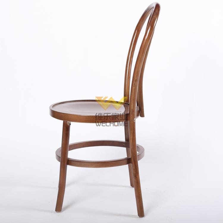 solid beech wood thonet dining chair for restaurant