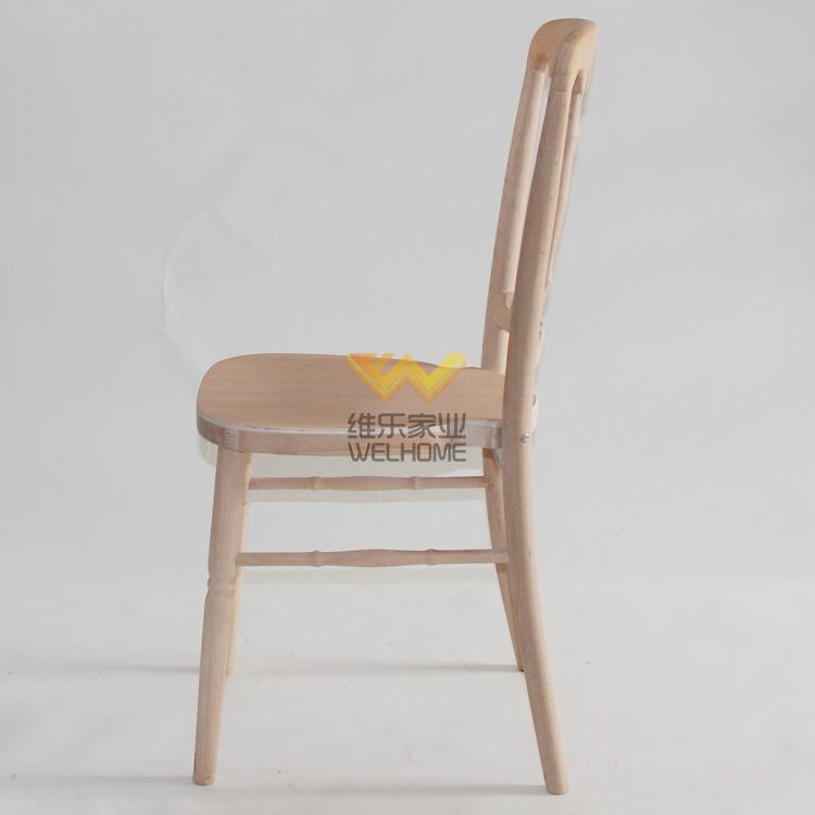 Top quality beech wooden chateau chair for wedding