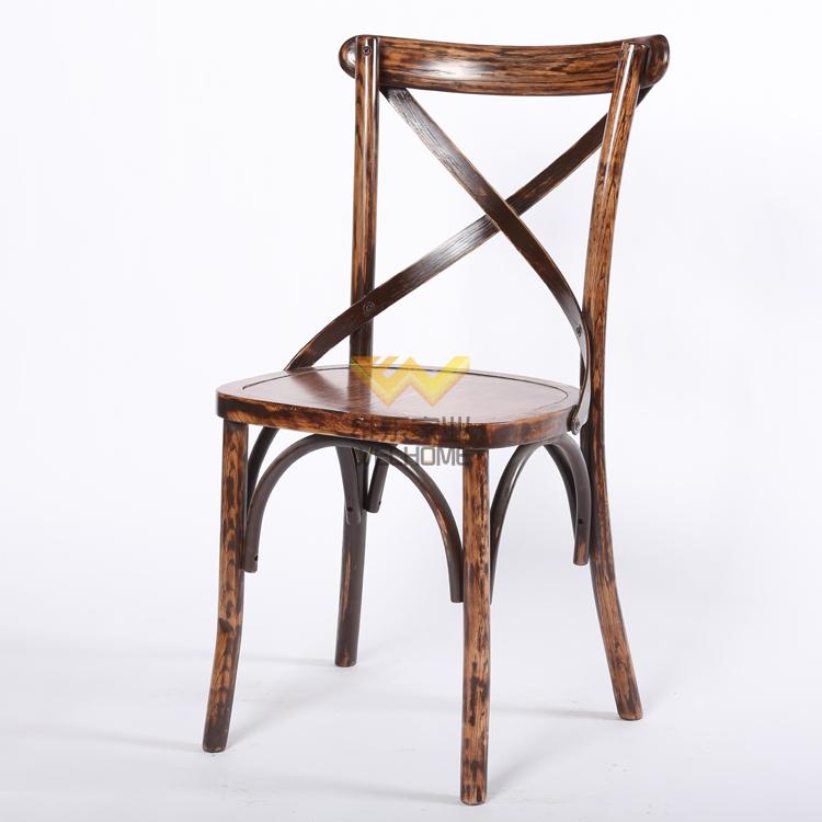 solid wood vineyard x back chair on sale