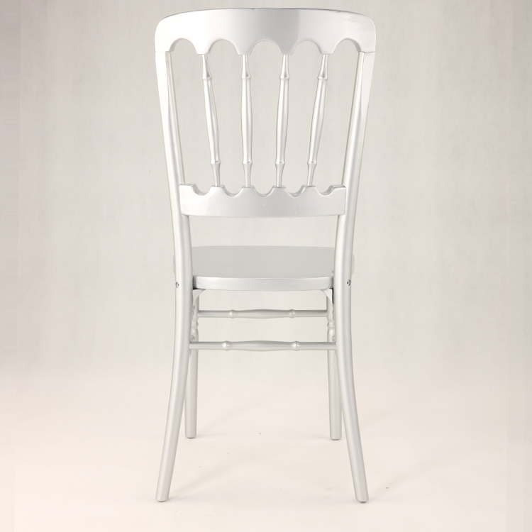 Silver chateau chair