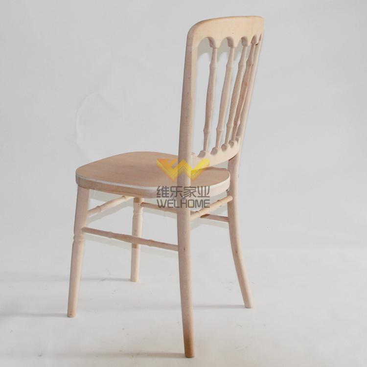 Limewash solid wood chateau chair for wedding/event
