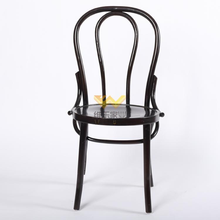 Vienna black bentwood chair for wedding/event