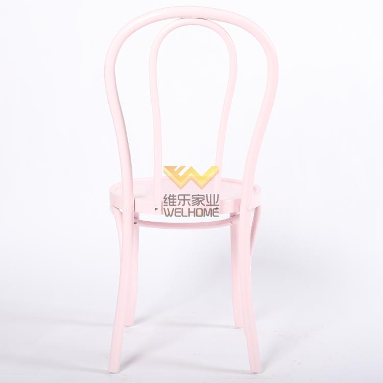 Pink Vienna Bentwood Thonet chair for wedding/event