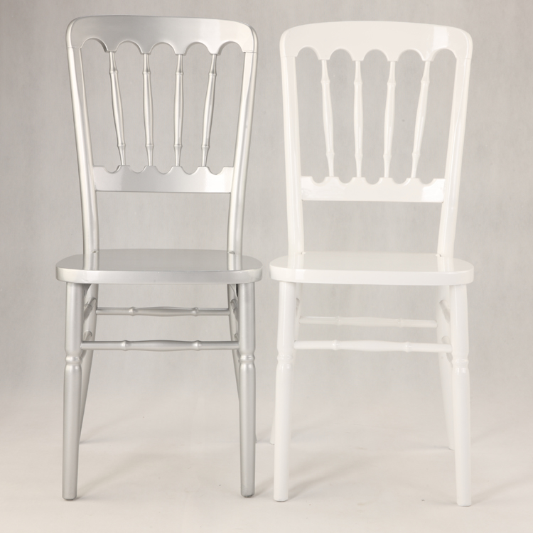 Silver chateau chair