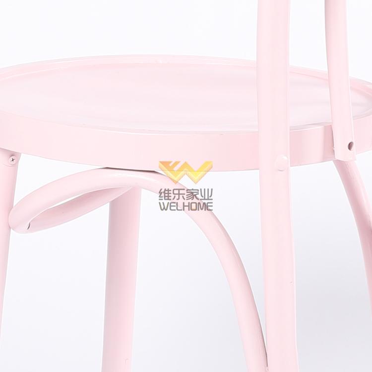 Pink Vienna Bentwood Thonet chair for wedding/event