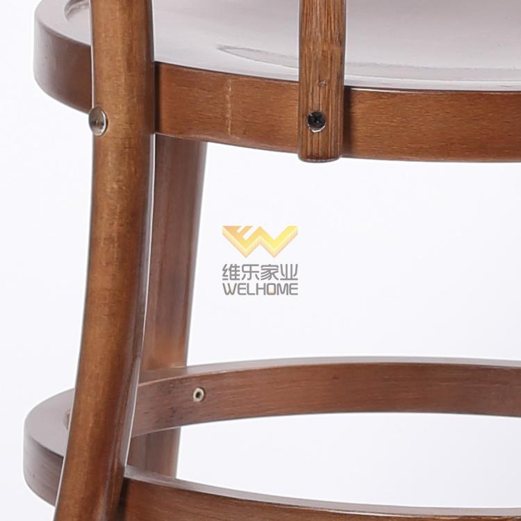 Manufacture of solid wood bistro thonet chair for event