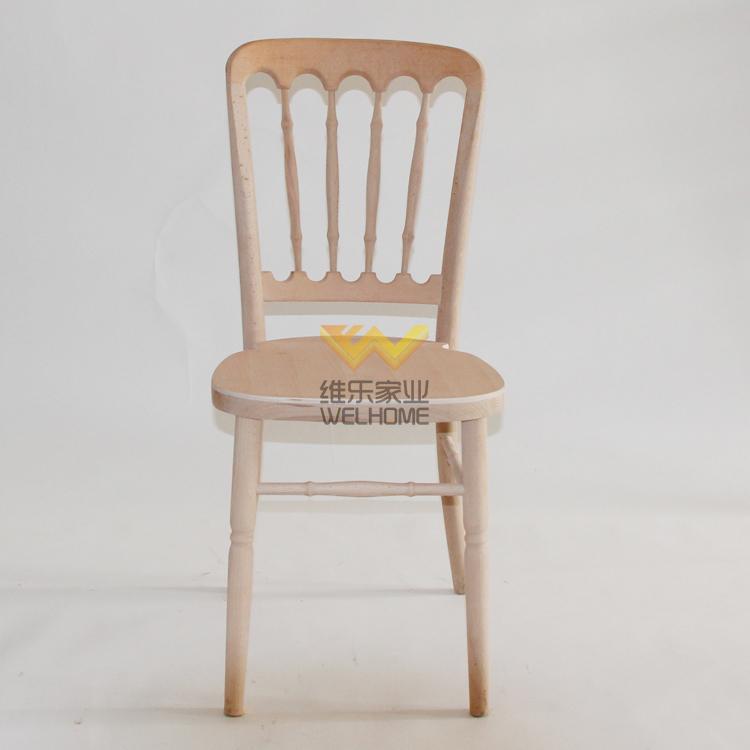 Top quality beech wooden chateau chair for wedding