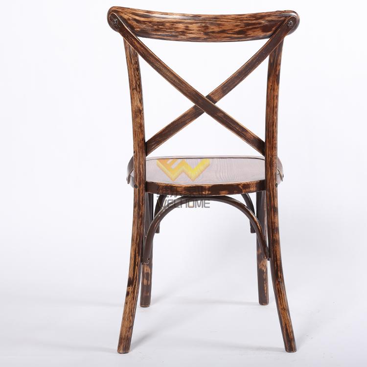 solid wood vineyard x back chair on sale