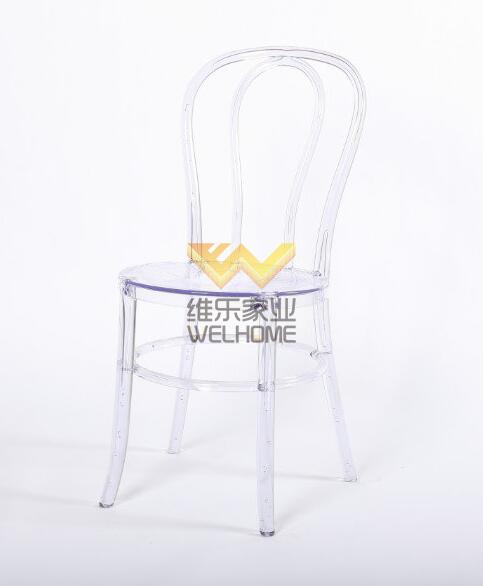 Clear Vienna thonet chair for wedding/event