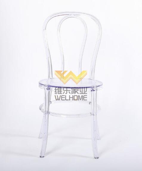 Clear Vienna thonet chair for wedding/event