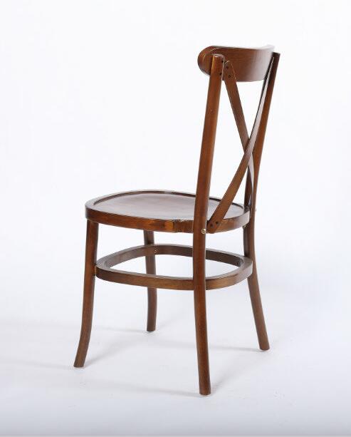 mahogany crossback chair