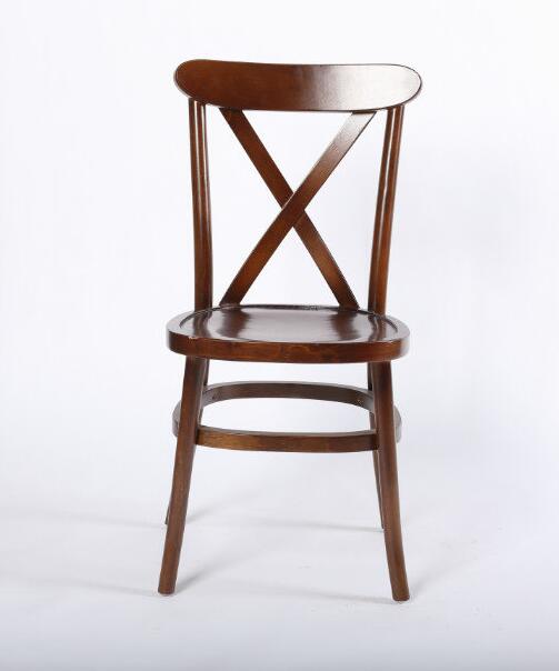 mahogany crossback chair