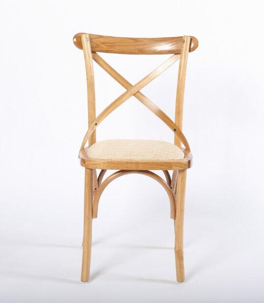 rattan crossback chair