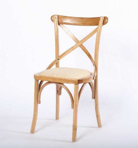 rattan crossback chair