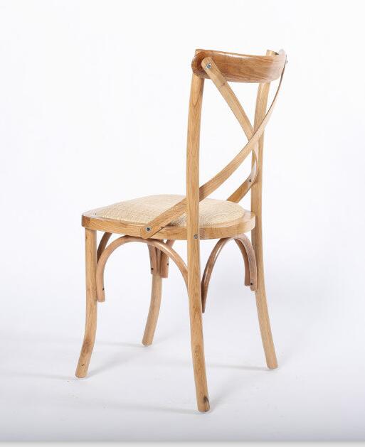 rattan crossback chair