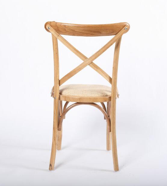 rattan crossback chair