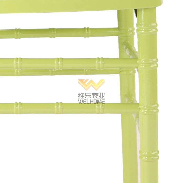 green wooden chiavari chair for wedding event china wholesale green