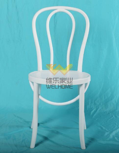 White Solid Wood Bentwood Vienna Dinning Chair for wedding/event