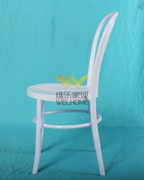 White solid wood Vienna thonet chair for wedding/event