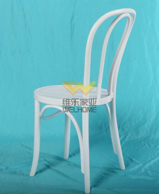 White Solid Wood Bentwood Vienna Dinning Chair for wedding/event