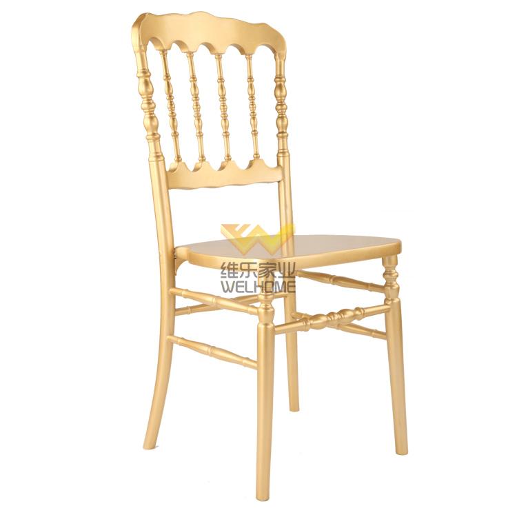 hotsale solid wood napoleon chair for rental