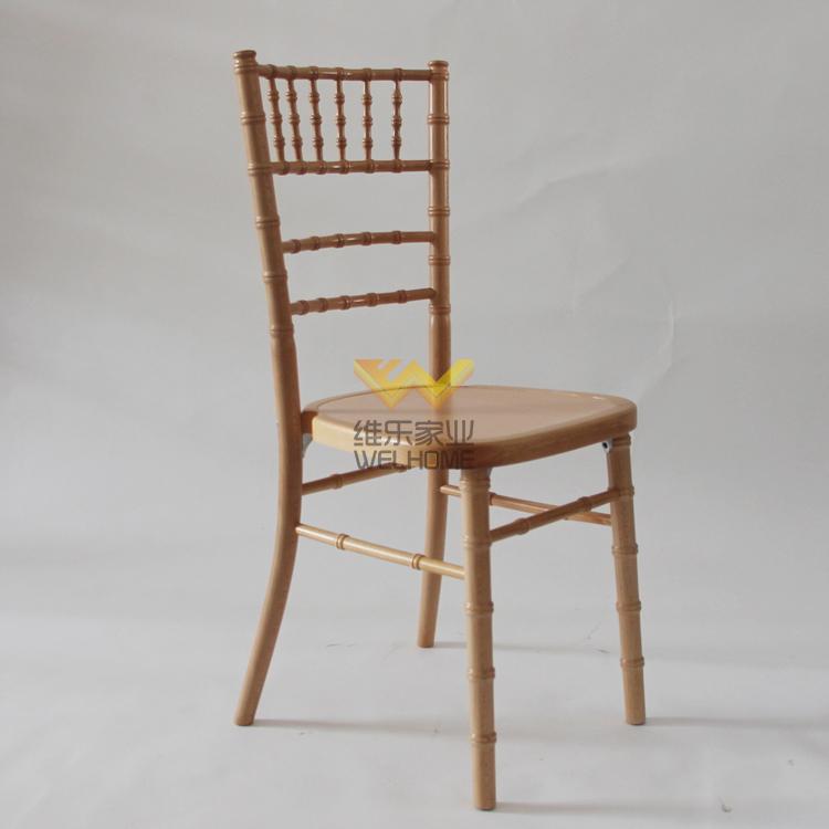 Light Brown wooden camelot chair for wedding/event