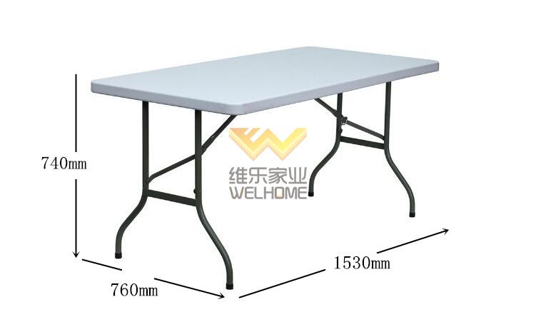 5- FT Ractangular Folding Party Table for event/family uses